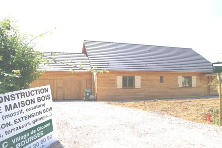 Maison année 2008 Menuiseries Bois bardage Douglas